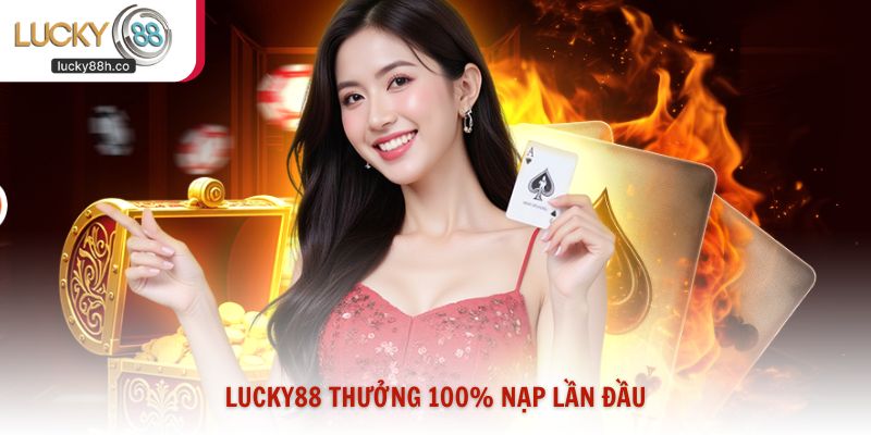 Lucky88 Thưởng 100% Nạp Lần Đầu Qua P2P Nhận Quà Khủng